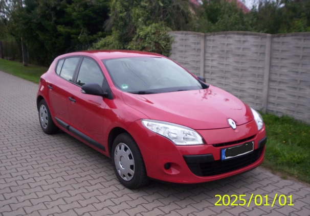 Renault Megane cena 16990 przebieg: 161000, rok produkcji 2010 z Dębno małe 67